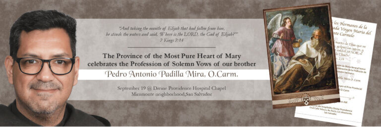 Pedro Solemn Vows